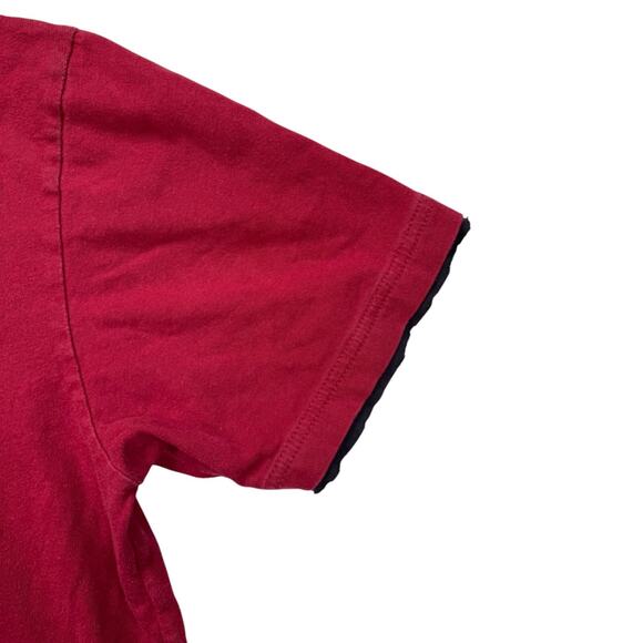 Schwarzenbach Nature Tree Save Our Earth Recycle Eco Planet Red Men's T Shirt M - Picture 5 of 6